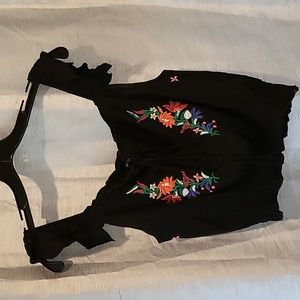 Poof New York crop tank top